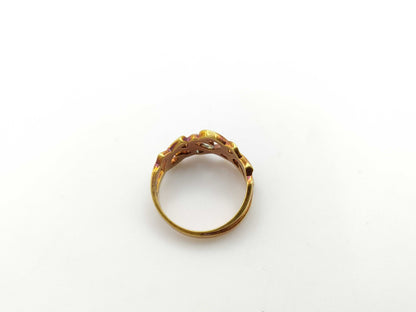 Tiffany & Co. Triple Loving Heart 750 3.5g Ring 