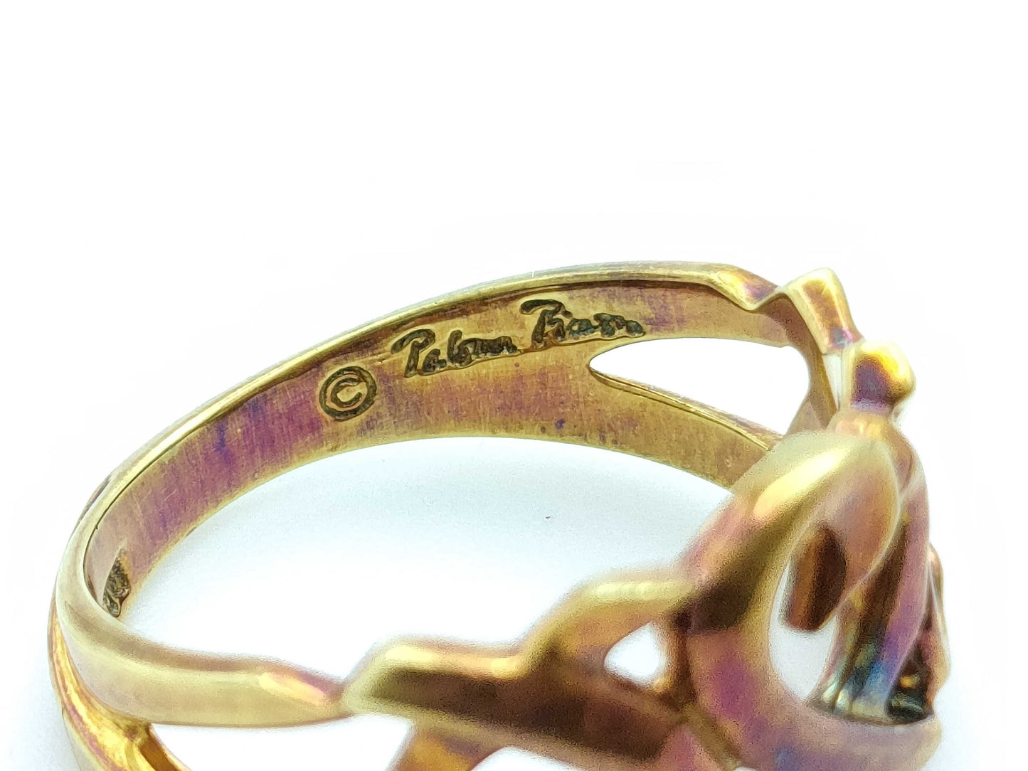 Tiffany & Co. Triple Loving Heart 750 3.5g Ring 