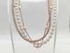 TASAKI M Charm 3-Strand Pearl K18 47.2g Necklace 
