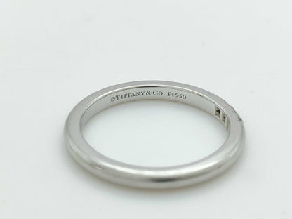 Tiffany & Co. Band 3PD PT950 3.4g Ring 