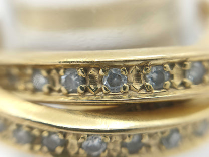 D1.00ct K18 10g Ring 