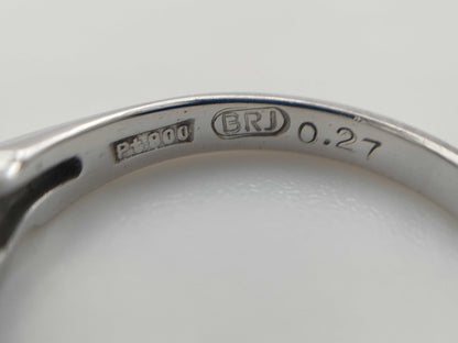 D0.27ct PT900 3.6g Ring 
