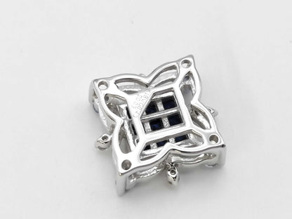 S0.43ct D0.03ct K18WG 1.7g Pendant Top 