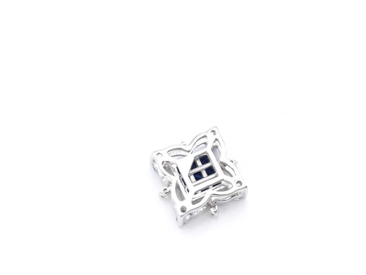 S0.43ct D0.03ct K18WG 1.7g Pendant Top 