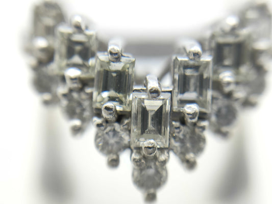 D1.00ct PT900 6.4g Ring 