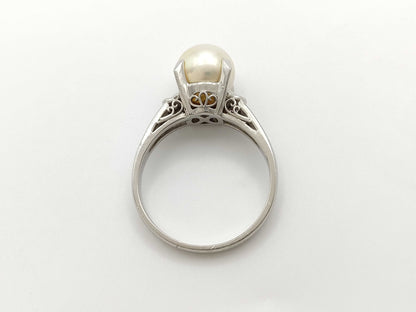 Pearl diameter approx. 8.6mm PT900 6.3g ring 