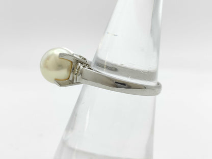Pearl diameter approx. 8.6mm PT900 6.3g ring 
