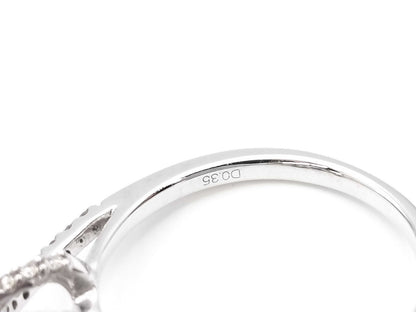 Pearl diameter approx. 9.9mm D0.35ct K18 4.8g ring 