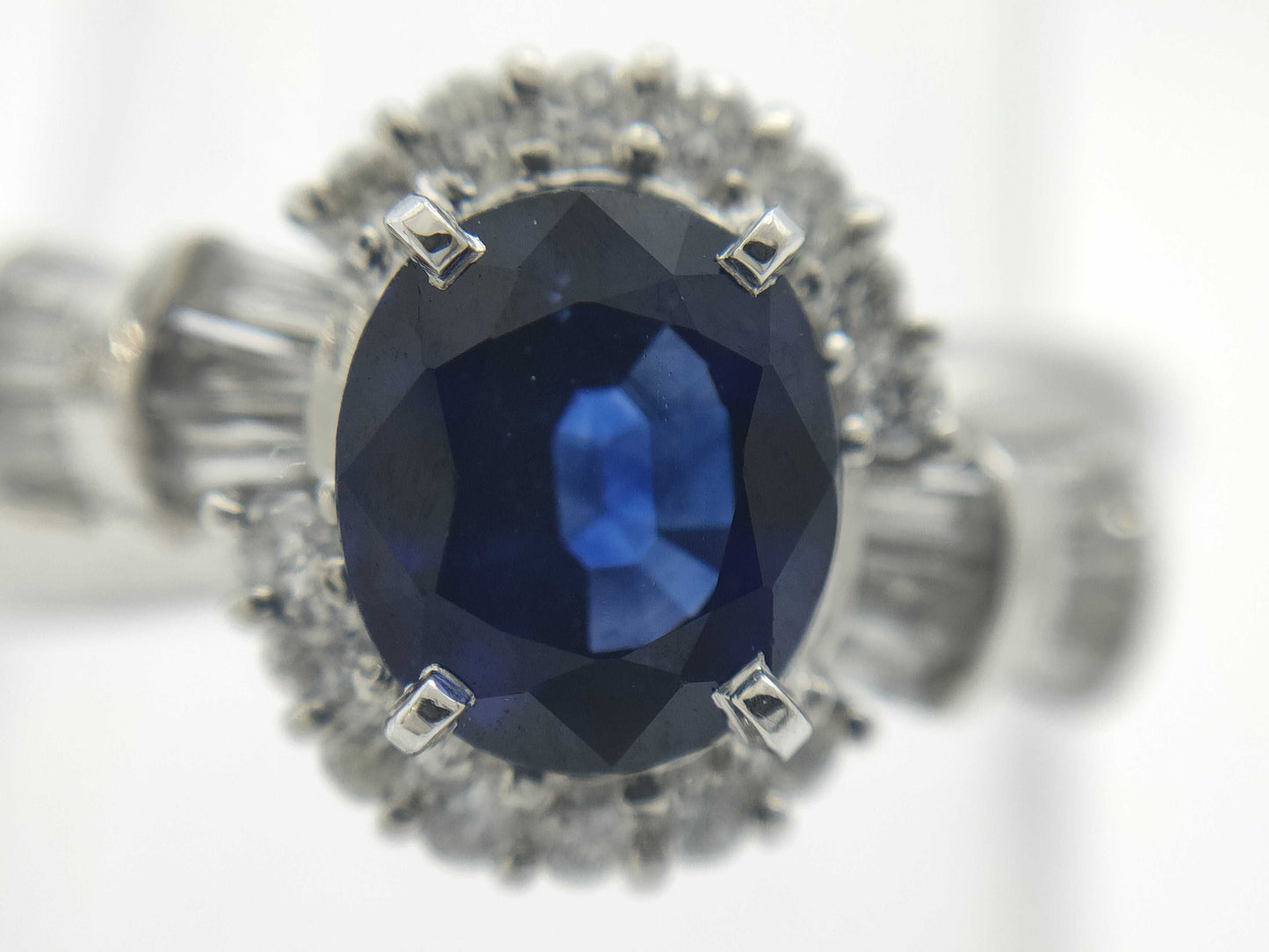 S1.209ct D0.32ct PT900 5.0g Ring 