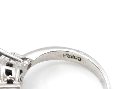 Pearl Diameter Approx. 11.5mm D0.13ct PT900 8.5g Ring 