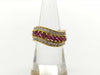 R0.76ct D0.97ct K18 10.5g Ring 