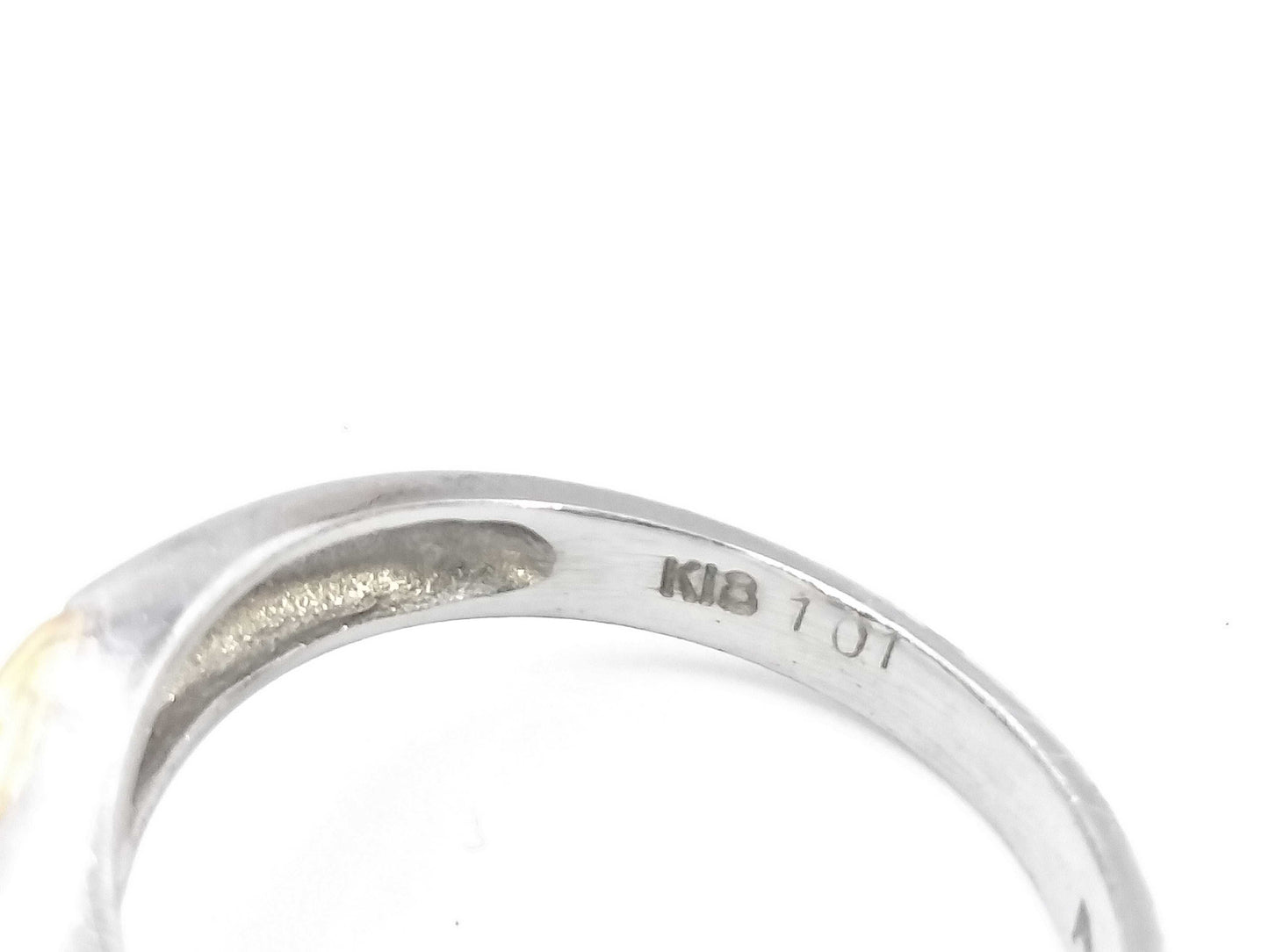 D1.01ct PT900/K18 5.8g Ring 