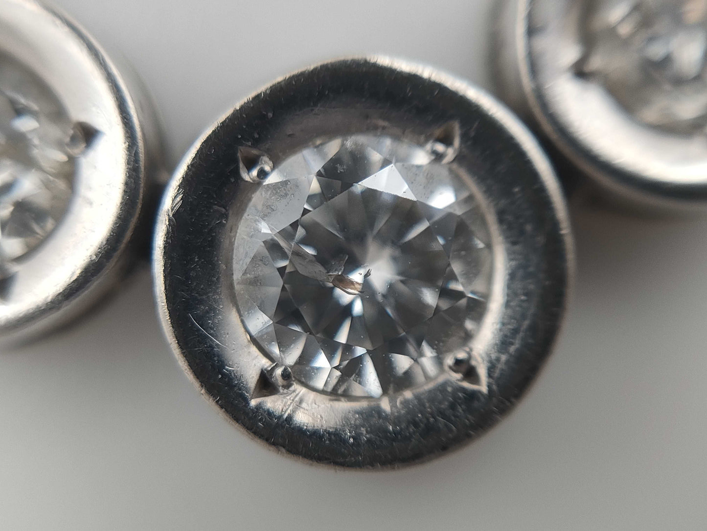 D1.01ct PT850 6.3g Necklace 