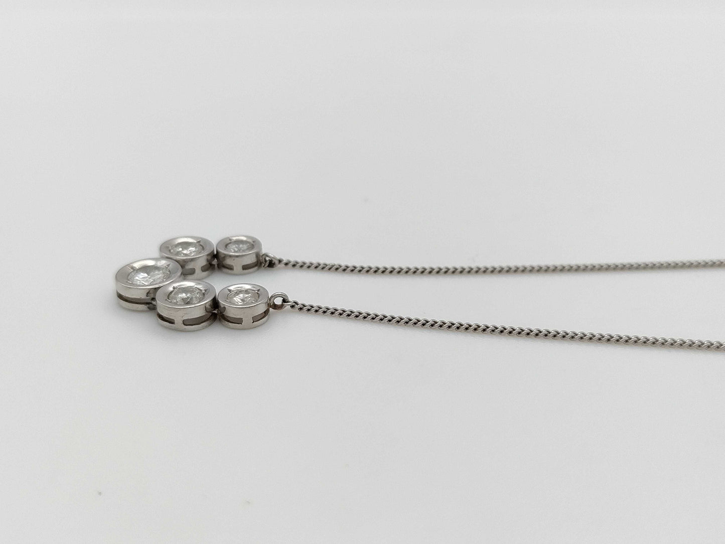 D1.01ct PT850 6.3g Necklace 