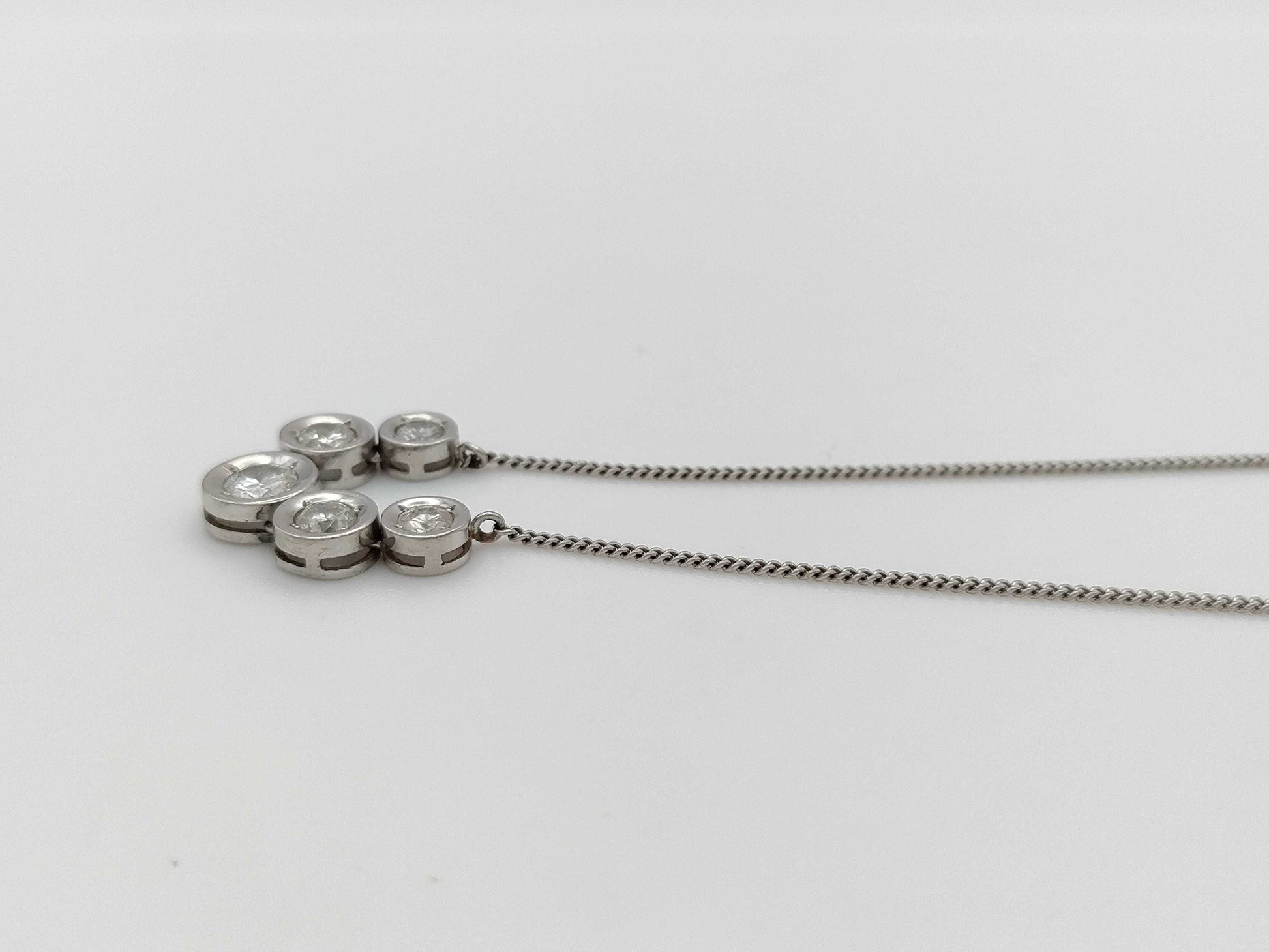 D1.01ct PT850 6.3g Necklace 