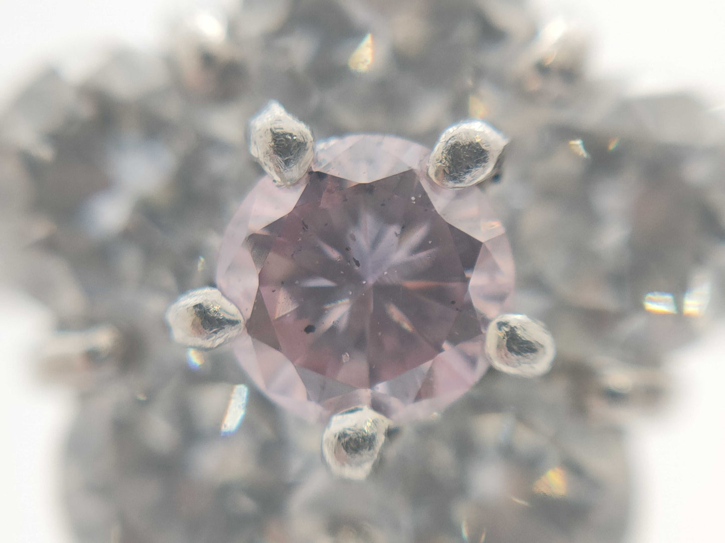 PD0.09ct D0.81ct PT900 5.5g Ring 