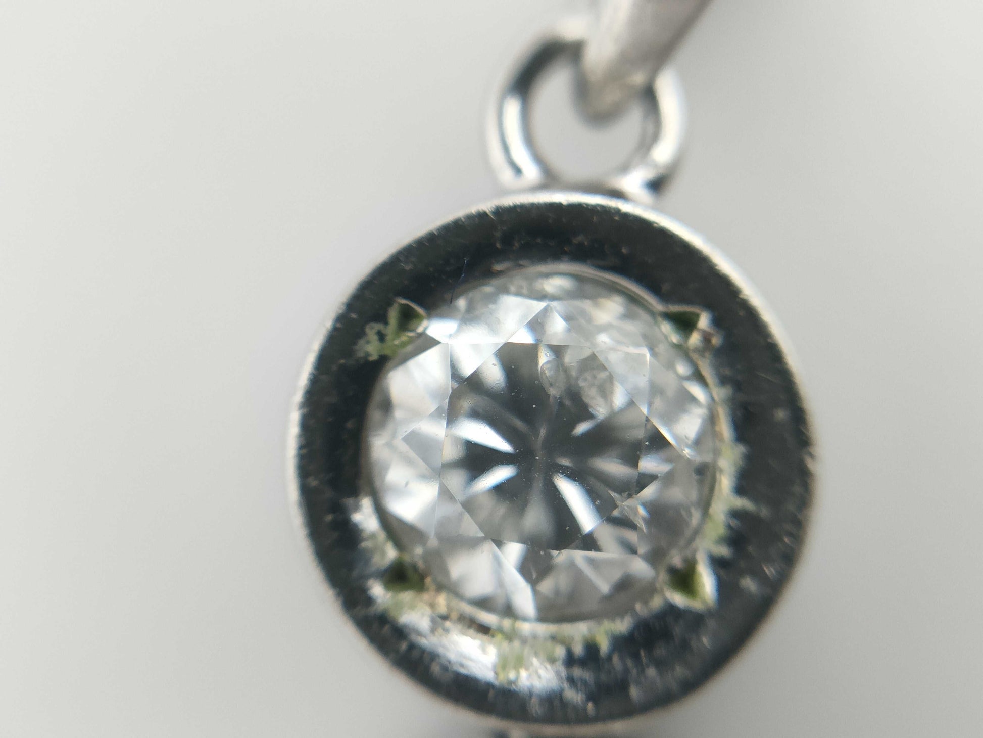 D0.83ct PT900/PT850 7.2g Necklace 