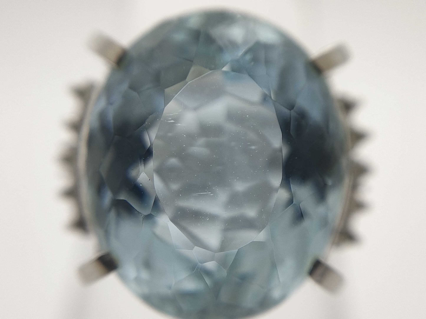 AQ9.453ct D0.14ct PT900 10.2g Ring 