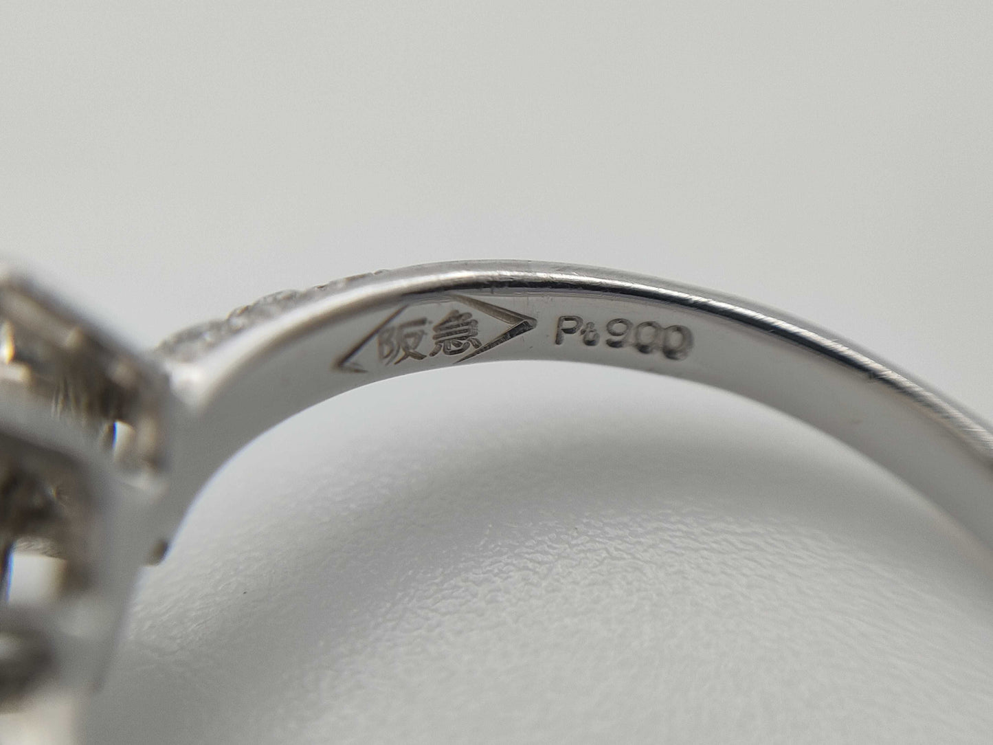 D0.503ct/0.51ct PT900 3.5g Ring 
