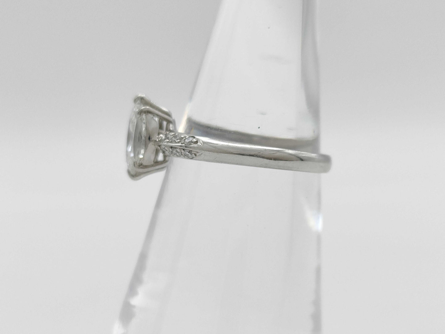 D0.503ct/0.51ct PT900 3.5g Ring 