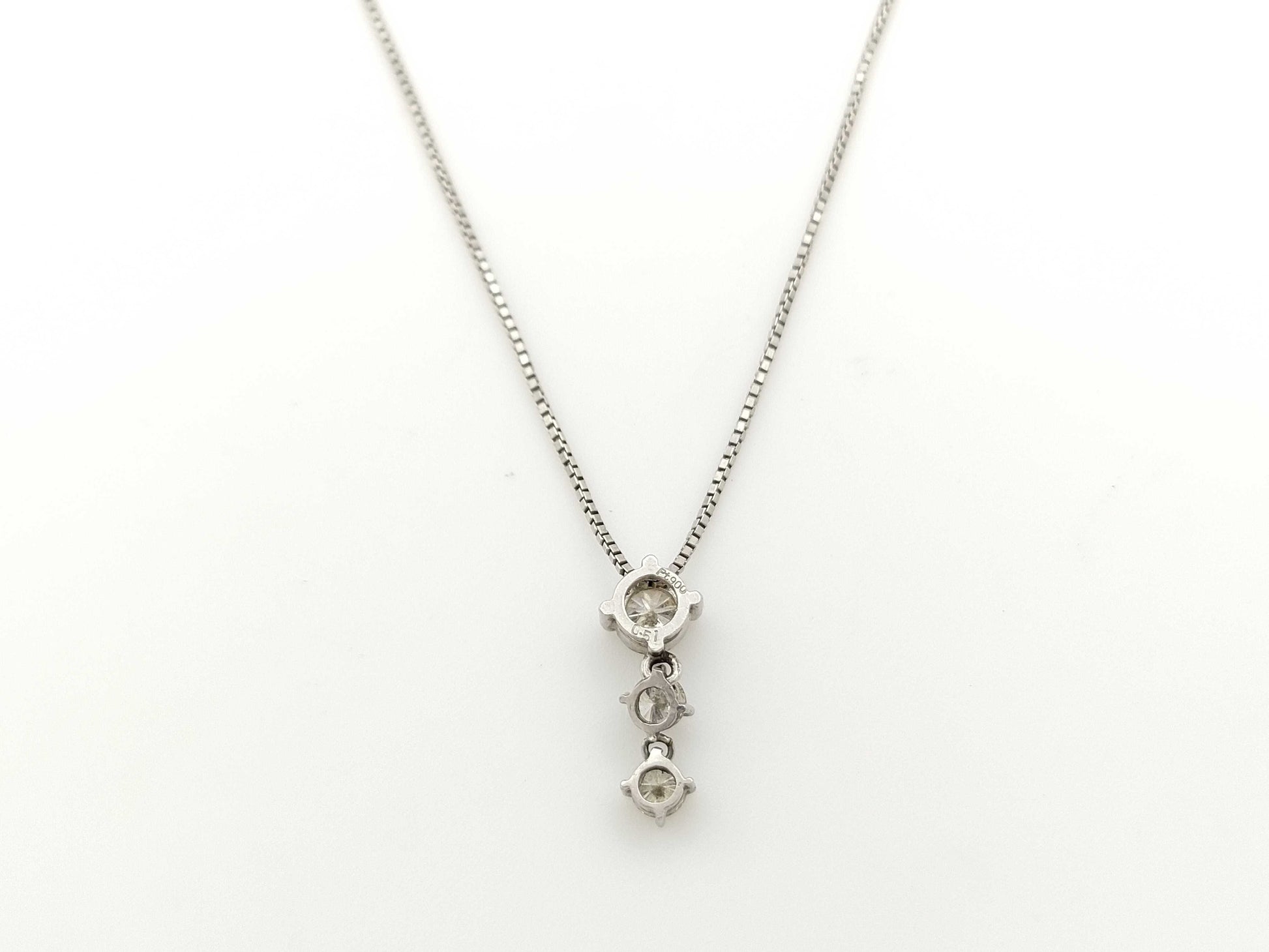 D0.51ct PT950/850 3.2g Necklace 