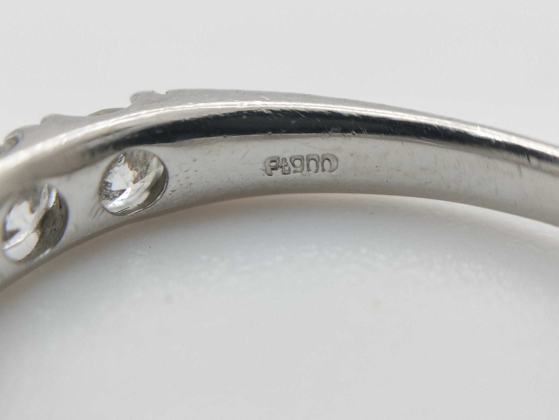 D1.00ct PT900 2.7g Ring 
