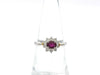 R0.52ct D0.31ct PT900/K18 4.0g Ring 