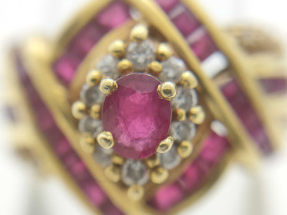 R2.12ct D0.17ct K18 5.7g Ring 