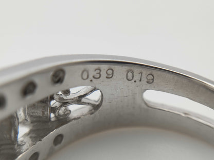 D0.39ct FD0.19ct PT900 9.1g Ring 