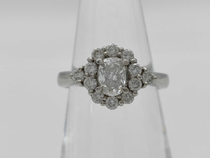D0.609ct FD0.48ct PT900 6.3g Ring 