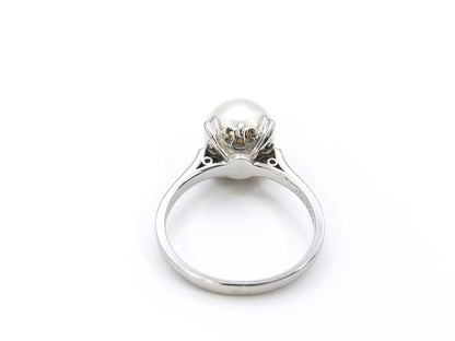 TASAKI Pearl Diameter Approx. 8.7mm PT900 4.6g Ring 