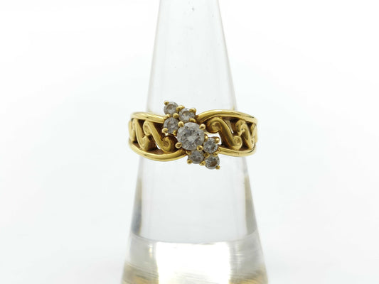 D0.50ct K18 7.6g Ring 