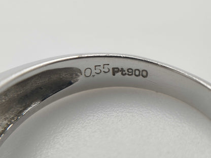 D0.55ct PT900 6.9g Ring 