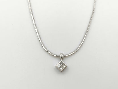 D0.30ct PT850 8.4g Necklace 
