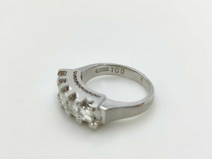 D1.00ct PT900 6.9g Ring 