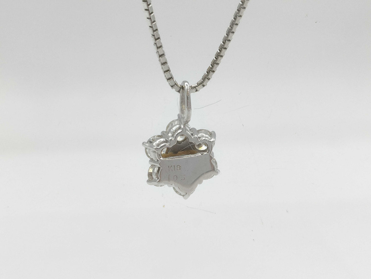 D1.05ct K18/750 4.8g Necklace 