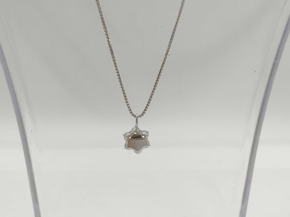 D1.05ct K18/750 4.8g Necklace 