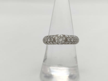 D0.89ct/0.567ct PT900 8.2g Ring 