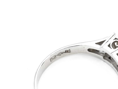 D1.01ct PT850 5.1g Ring 