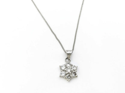 D1.00ct PT900/850 3.1g Necklace 