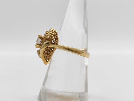 D0.75ct/0.64ct K18 6.3g Ring 