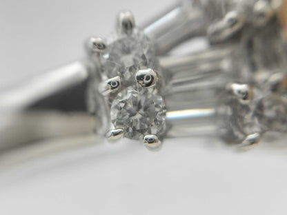 OP0.97ct D0.31ct PT900 5.4g Ring 