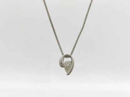 D0.32ct PT900/PT850 5.5g Necklace 