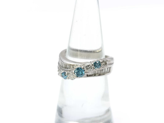 D1.00ct PT900 9.6g Ring 