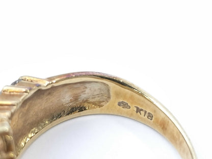 D1.02ct K18 6.2g Ring 