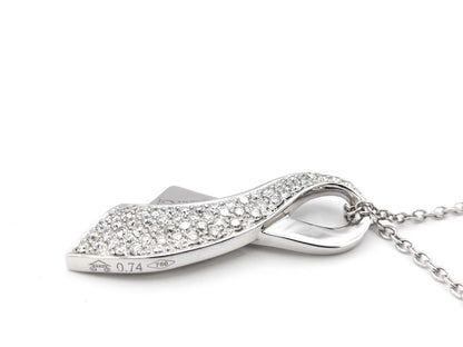 D0.74ct 750 7.9g Necklace 