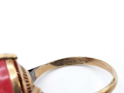 Colored Stone K18 5.4g Ring 