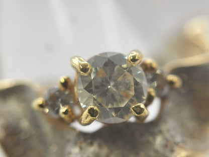 D0.30ct FD0.09ct K18 5.4g Ring 