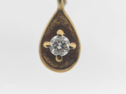 Station Pearl Diameter Approx. 4.5mm-4.8mm D0.05ct K18 3.0g Necklace 