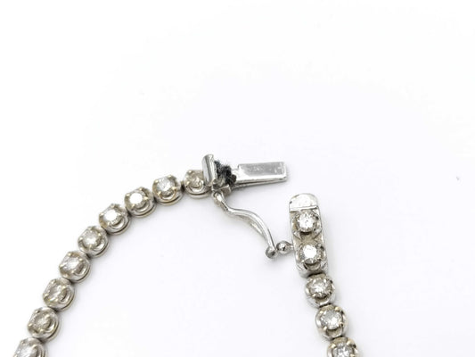 D2.00ct K18WG 5.7g Bracelet Bangle 